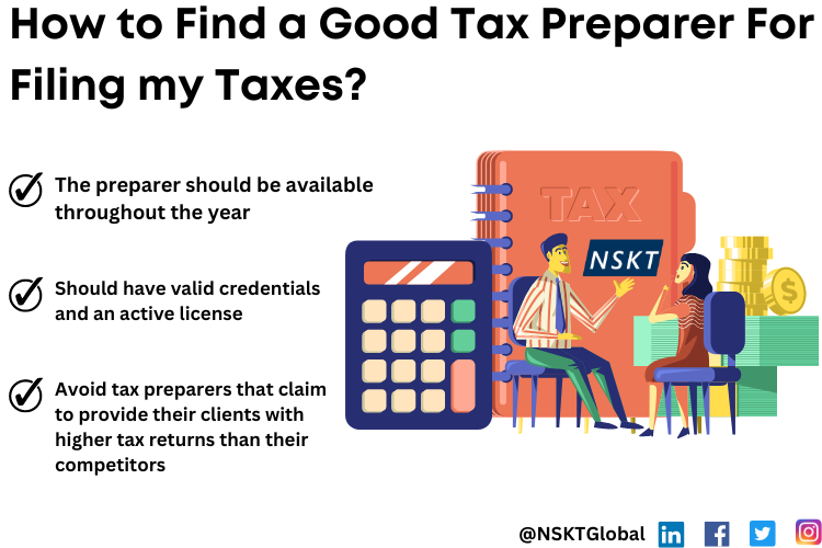 How to Find a Good Tax Preparer for Filing My Taxes?